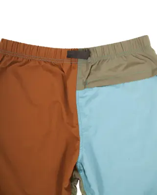 Shell Packable Shorts Aqua X Mocha — photo 4