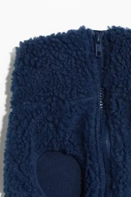 Manteau pour chien en tissu Teddy bear - Bleu foncé — photo 5