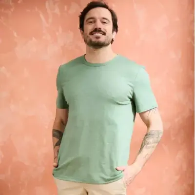 T-shirt Alin sauge — photo 4