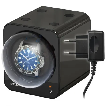 Remontoir pour 1 montre automatique avec couvercle anti poussière, avec adaptateur 309394