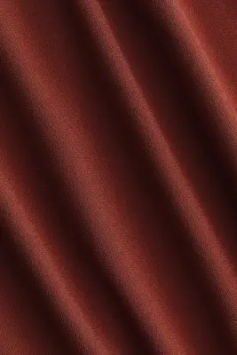Top en jersey à effet drapé - Rouge foncé — photo 2