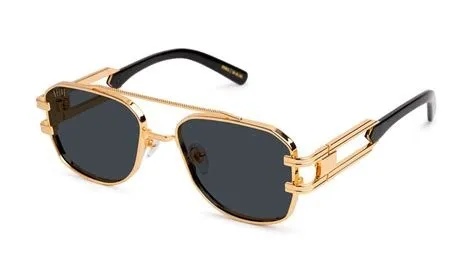 Lunettes 9five royals black and gold