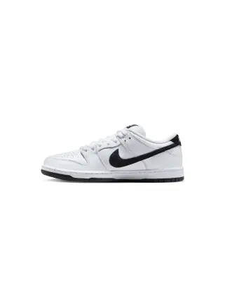 Nike SB Dunk Low White Black — photo 3