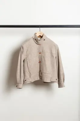CAWLEY – ITALIAN WOOL ARDEN JACKET – DRIFTWOOD — photo 4