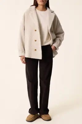 Manteau Yago Creme — photo 1