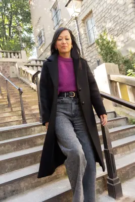 Manteau Françoise - noir — photo 2