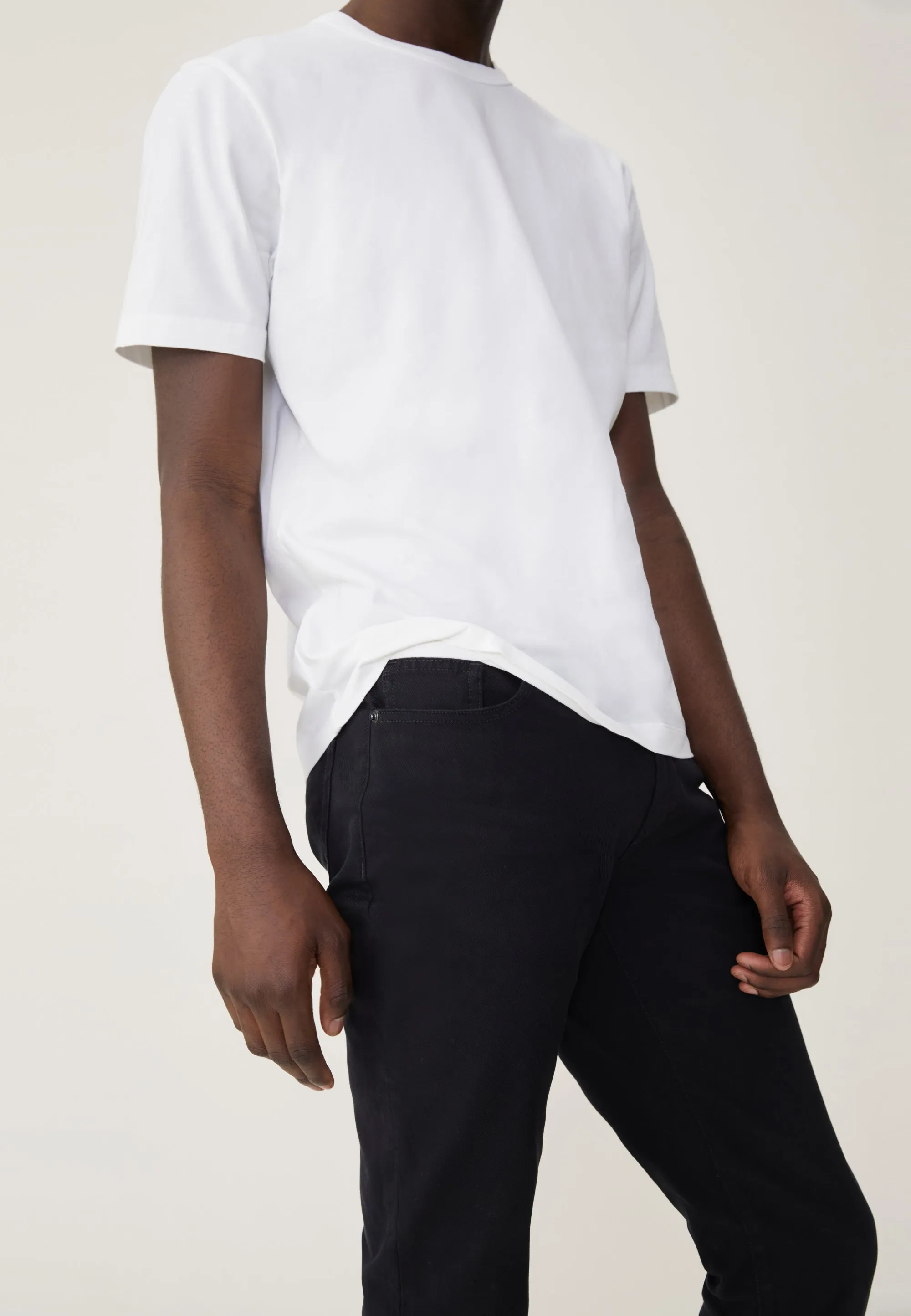 Le jean semi-slim - Noir