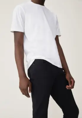 Le jean semi-slim - Noir