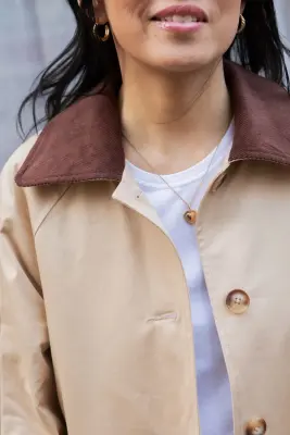 Trench Coralie - beige — photo 2