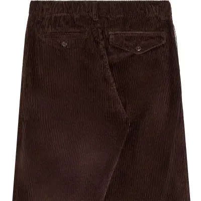 Bask in the Sun – Pantalon Pablo Velours Chocolate — photo 5