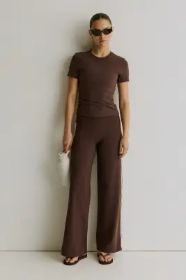 Top de yoga léger SoftMove ™ - Moka chocolat — photo 2