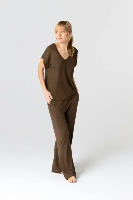 T-shirt en viscose et élasthanne — photo 2