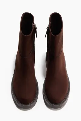 Bottines - Marron foncé — photo 2