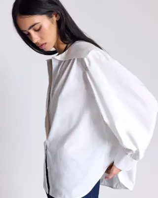 Chemise Marianna blanc naturel — photo 2