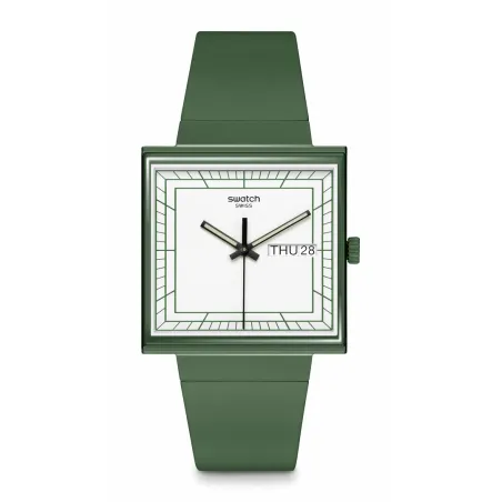 Montre Swatch Unisex Collection Bioceramic What if ? SO34G700 - WHAT IF…GREEN?