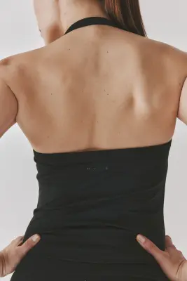 Débardeur de sport dos nu SoftMove™ - Noir — photo 3
