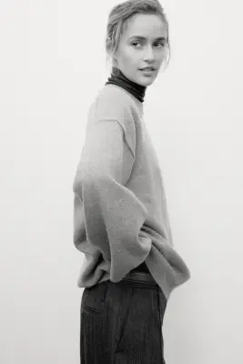 Pull oversize - Taupe — photo 2