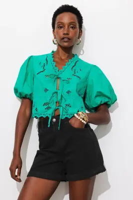 Short en toile Femme — photo 2