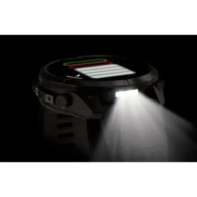 Garmin Fenix 9 Pro InReach amoled 51mm Sapphire Titane Carbon Gray DLC bracelet noir/gris galet 010-04337-11 — photo 4