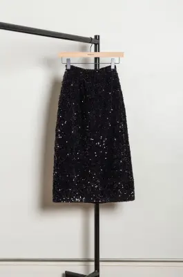 Eleph – Penny Skirt C10.01.05.04 – Black Shine — photo 4