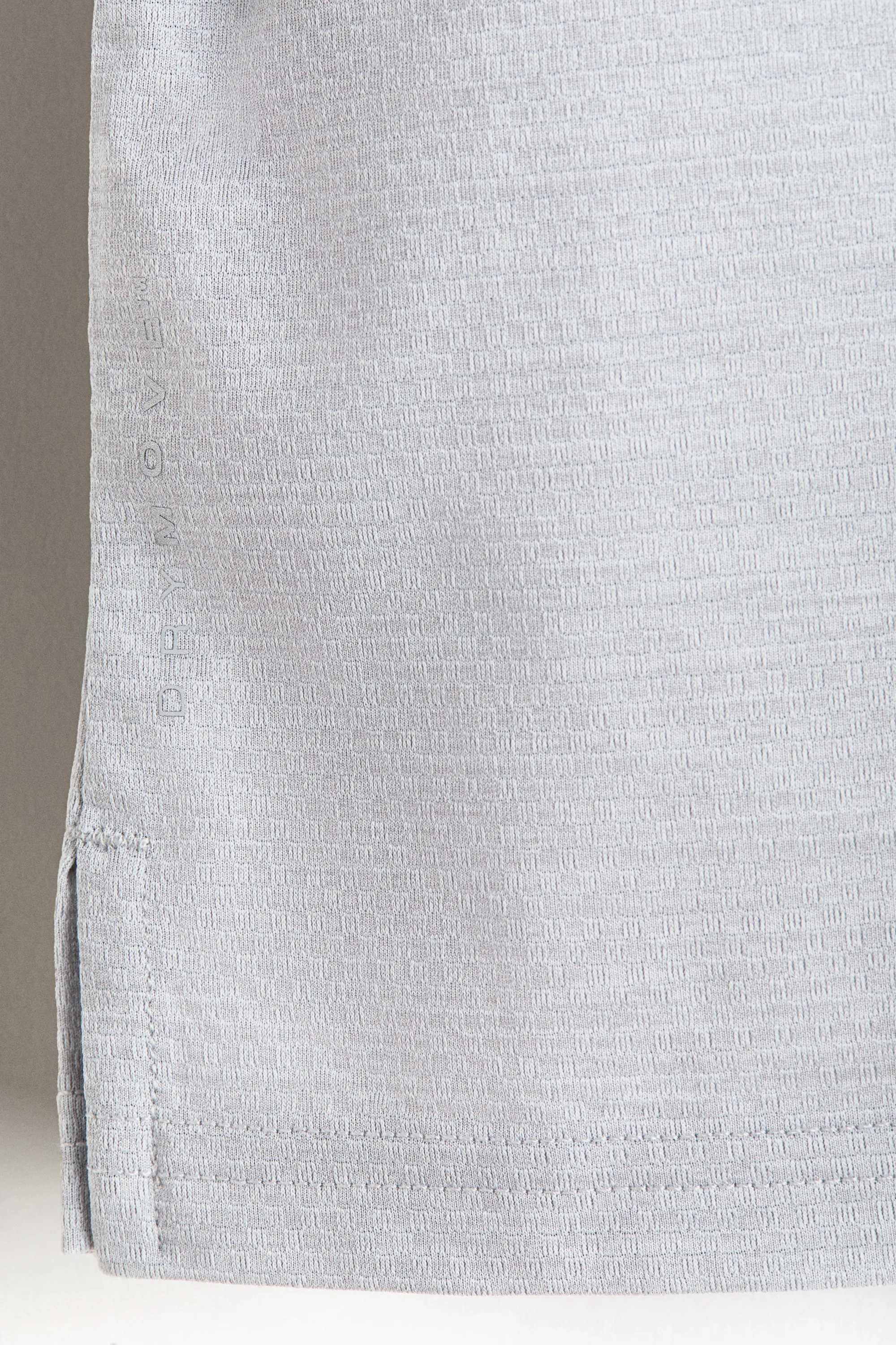 T-shirt de sport Muscle Fit DryMove™ - Gris chiné