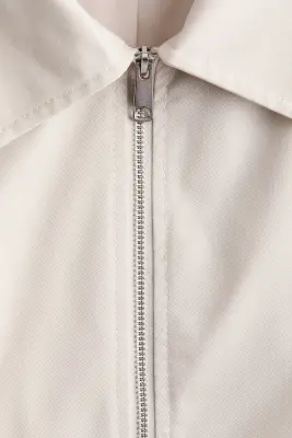 Blouson jacket - Beige clair — photo 4
