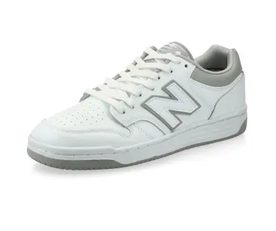 NEW BALANCE 480 Blanc/Gris — photo 3