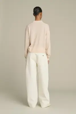 PULL FLEMING ROSE POUDRÉ — photo 2