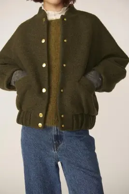 Veste maille Hildou Pickle — photo 2