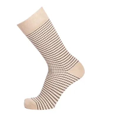 Chaussettes les mailles fantaisies Beige — photo 1