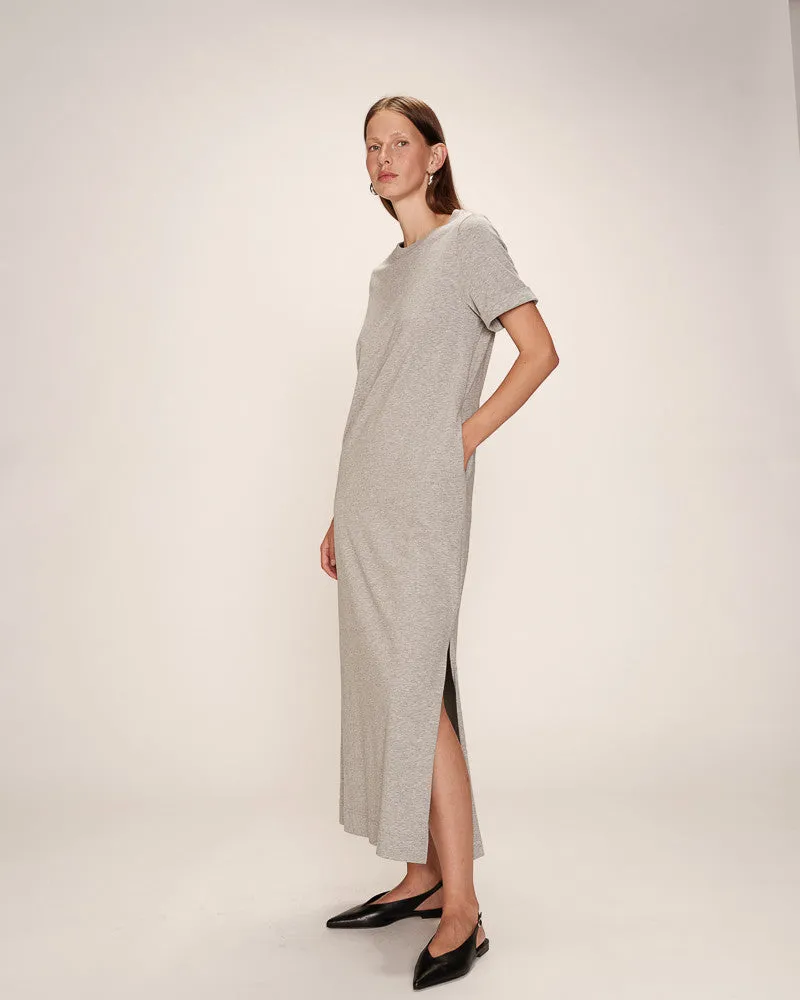 Robe Rosalie gris – Grace & Mila