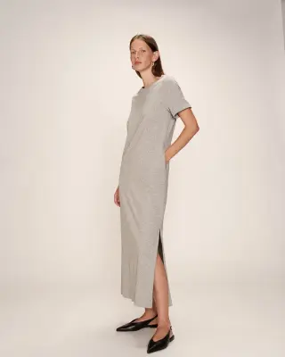 Robe Rosalie gris – Grace & Mila — photo 1