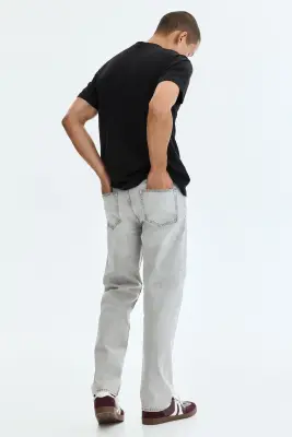 Regular Jeans - Gris denim clair — photo 3