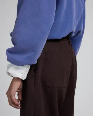 Pantalon Tristan chocolat — photo 3