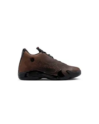 x Mowalola Air Jordan 14 Retro Black Burnt Red — photo 1