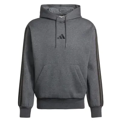 ADIDAS SWEAT CAPUCHE GRANDE LONGUEUR Anthracite — photo 2