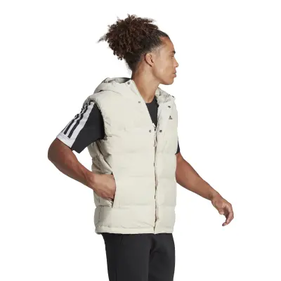 ADIDAS DOUDOUNE SANS MANCHES Beige — photo 4