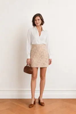 Milana Tweed Skirt — photo 1