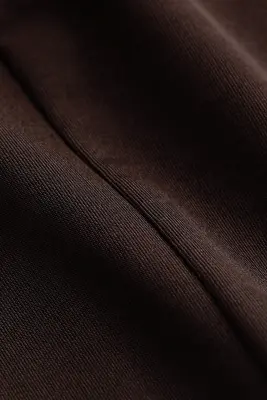 Top à manches bouffantes - Marron foncé — photo 4