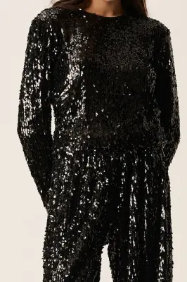 Tee-shirt Isabeau Noir — photo 1