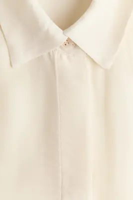 Chemise en viscose - Beige clair — photo 5