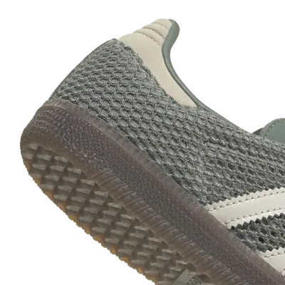 Adidas Samba OG Crochet Silver Green — photo 4
