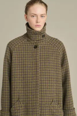 MANTEAU BERLIN GRIS/KAKI — photo 5
