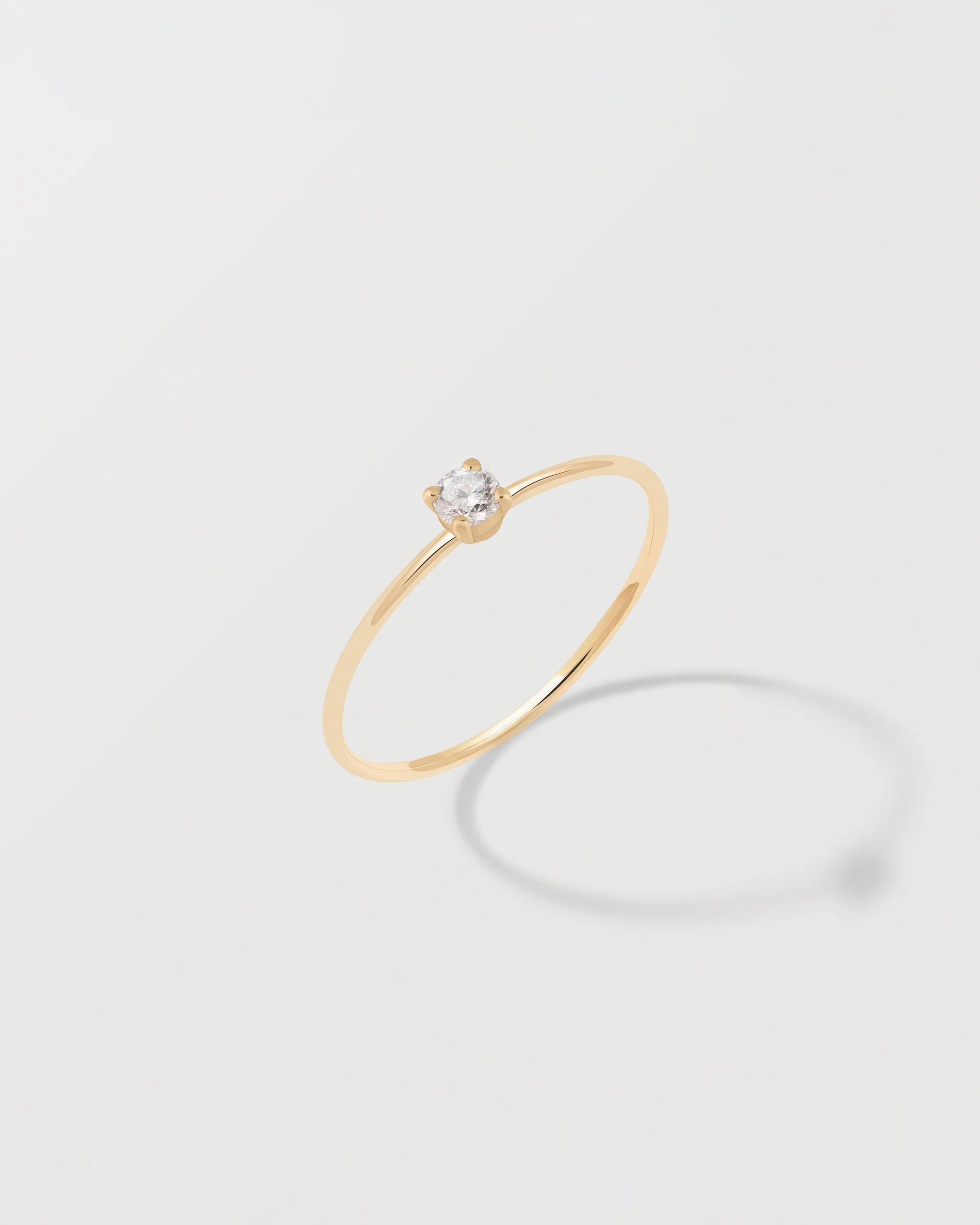 BAGUE ROXANE - Or blanc 18 carats