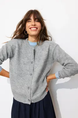 Cardigan col rond Femme — photo 2