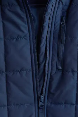 Veste Hybrid matelassée ThermoMove™ - Bleu — photo 3