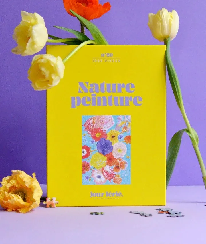 Puzzle 1000 pièces Nature peinture – Jour Férié