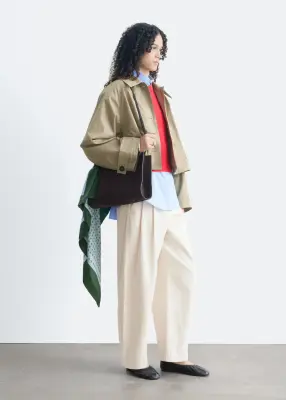Veste courte - Beige — photo 4