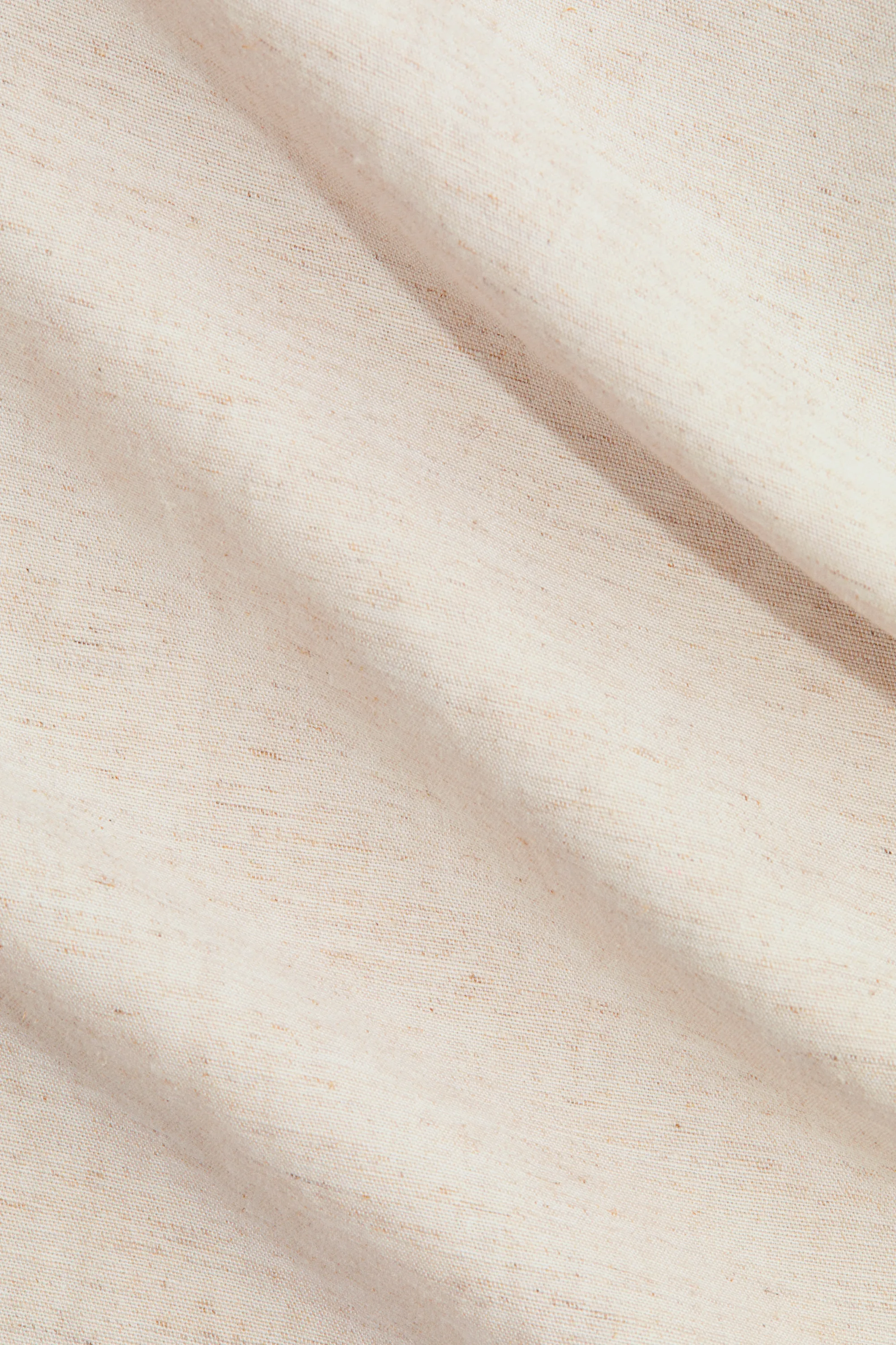 MAMA Pantalon Before & After en lin mélangé - Beige clair