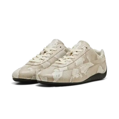 Puma Speedcat Snake Print Silver Fog Vapor Gray — photo 2